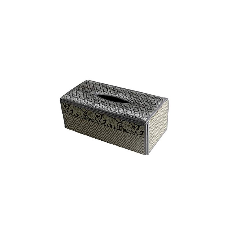 CCcollections Tissue Box Covers Rectangle | Decorative Reed Tissue Box
