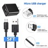 Micro USB Cable Roku Power Cord Replacement 5V 2A Charging