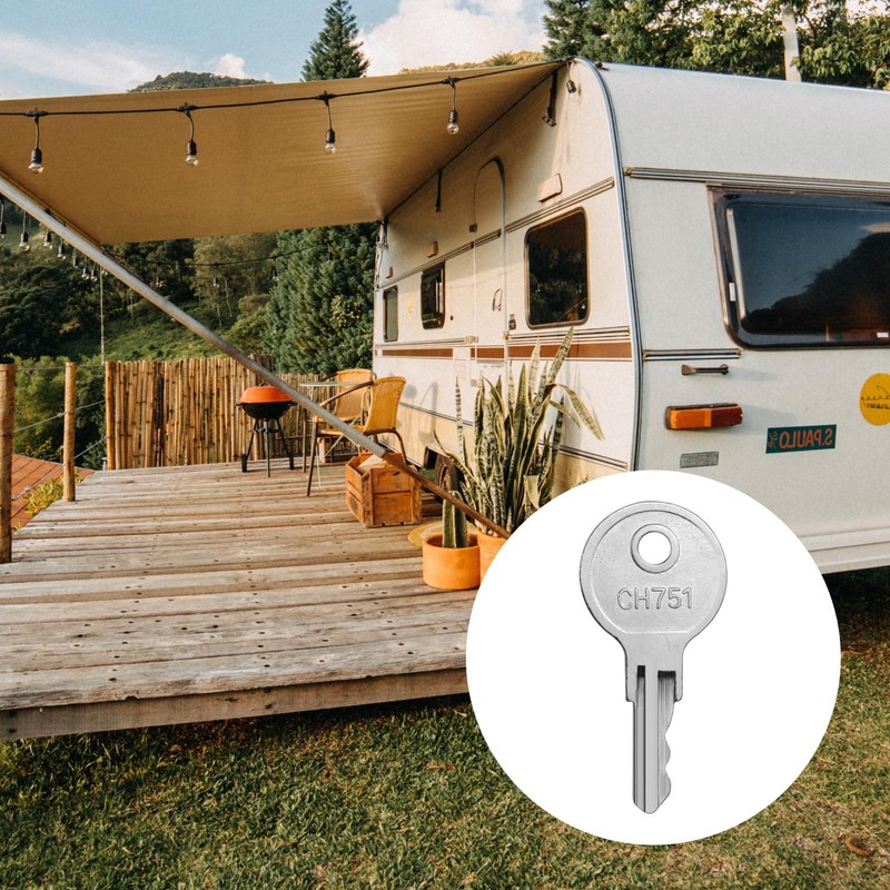 5 Pack CH751 Keys, Universal CH751 Replacement Keys for RV