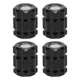 4Pcs Integrated Hollow Crank Cover Remover Tool Mountain Road Bike Crankset Wrench Black