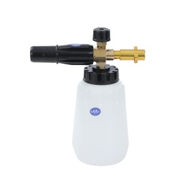 Aim Tools Snow Foam Lance Foam Cannon Adjustable 1L High Pressure Washer Soap Dispenser Bottle Nozzle Brass Adapter Compatible with Karcher K2 K3 K4 K5 K6 K7 Pressure Washer Gun 171320
