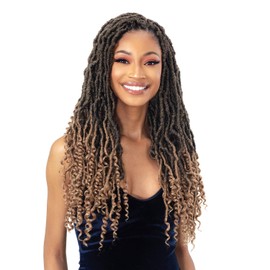 FreeTress Crochet Braids 3X Nikki Gorgeous Loc 18" (5-pack, 2)