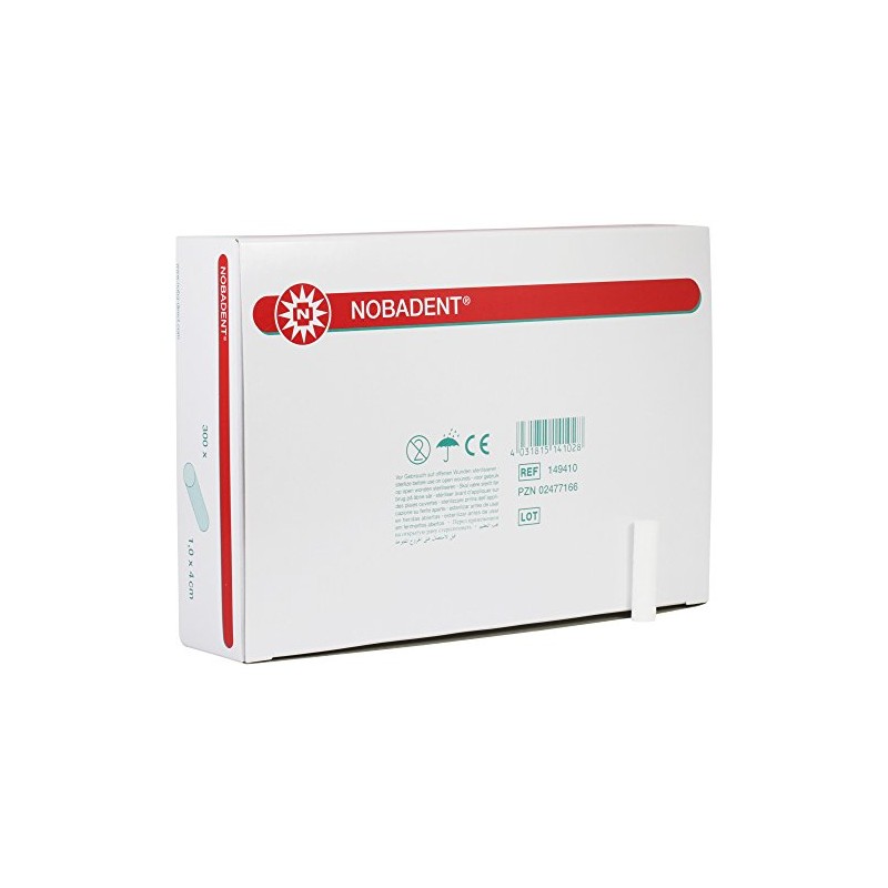 Nobadent Cotton Dental Wool Rolls Sterilised Sizes: 1.0 x 4
