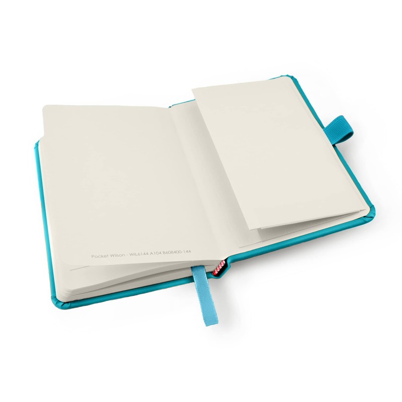 Notes London Eco A6 Notebook with Lined Pages, Pen Loop,