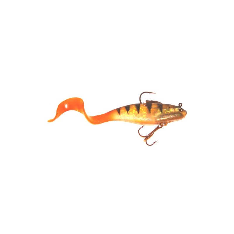 All 3 Colours Of 6" pike 40G Curl Tail Shads,pike