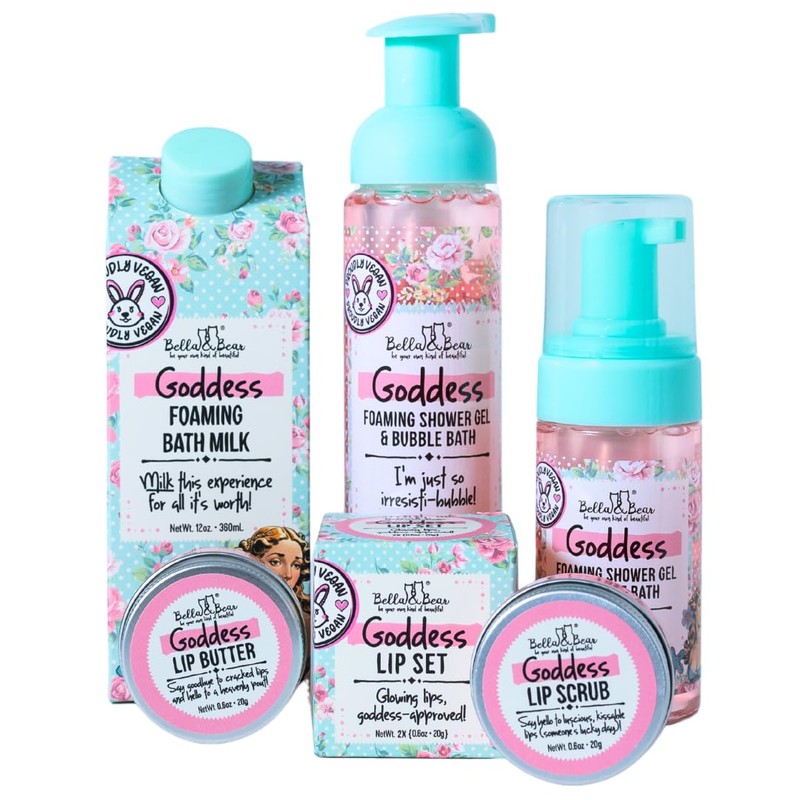Bella & Bear Goddess Tropical Foaming Shower Gel & Bubble