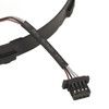 Laptop CPU Cooling Fan 4 Pin Replacement Cooling Fan for