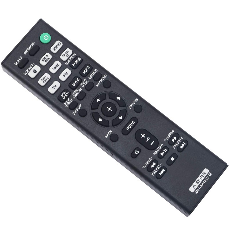 RMT-AA401U Replacement Remote Control Applicable for Sony AV Receiver STR-DH190