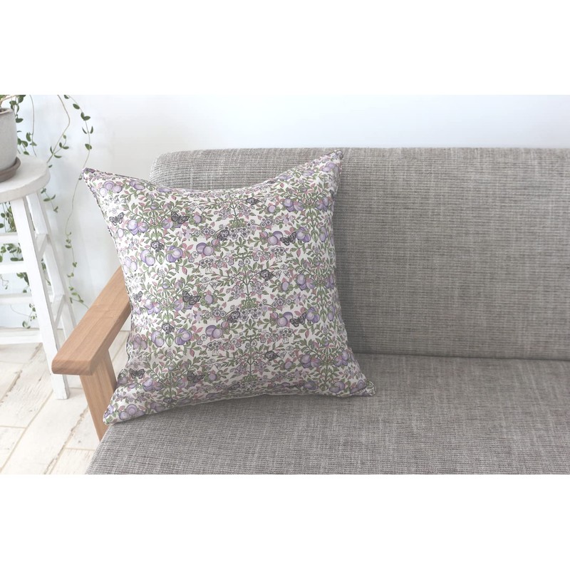 DDintex FLORET LONDON Cushion Cover Orchard Lavender 45x45cm [With Liberty