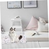 BUGUUYO Breathable Absorbent Potty Training Mat for Small Dogs Quick