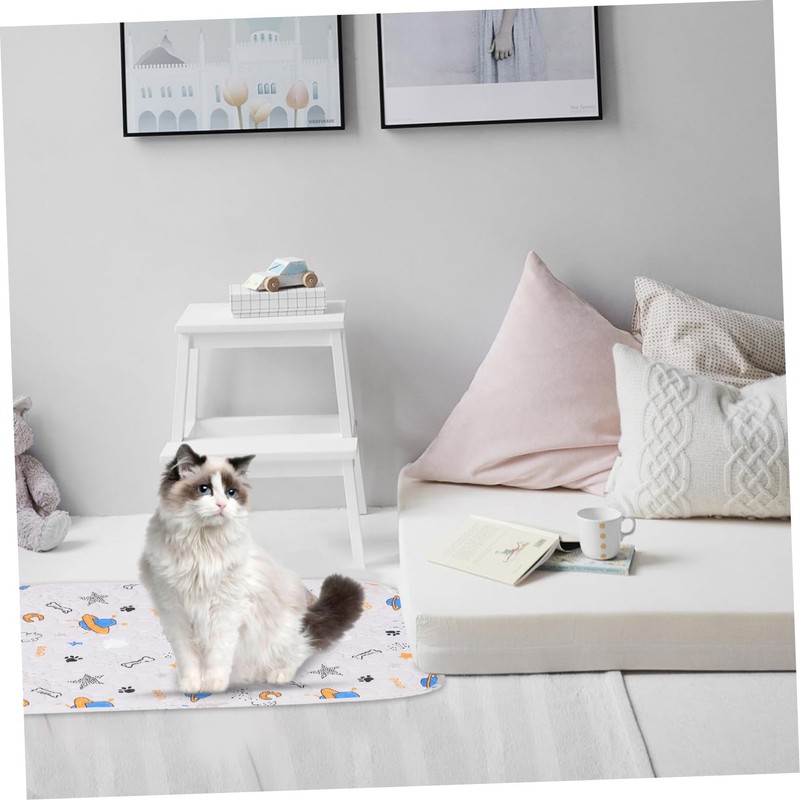 BUGUUYO Breathable Absorbent Potty Training Mat for Small Dogs Quick