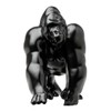 GG Grand General 48189 Matte Black Gorilla King Hood Ornament
