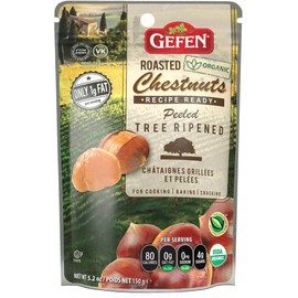 Gefen Whole Chestnuts, Roasted & Peeled , 5.2 oz, 3 pk