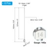 PATIKIL 14Ga x 5 Inch Stainless Steel Dispensing Needle Tips,