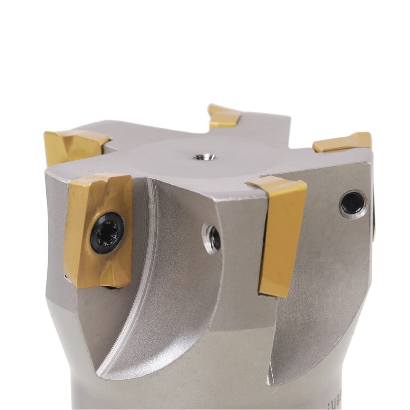 Jerax tools R8 Shank Indexable 1-1/2" End Mill, 1-1/2" Diameter