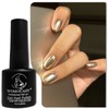 Wimocacy Metallic Gel Nail Polish Silver Painted Nail Polish 3D