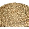 Dicunoy Set of 3 Small Wicker Basket with Lid, Round