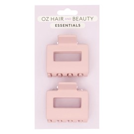 Oz Essentials Mini Claw Clip Duo - Pink