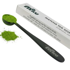 MATCHA MAKU Stainless Steel 1 g Measuring Spoon for Matcha, Tea, Powder & Liquids – 304 Food Grade Scoop for All Ingredients, 4.6" Length