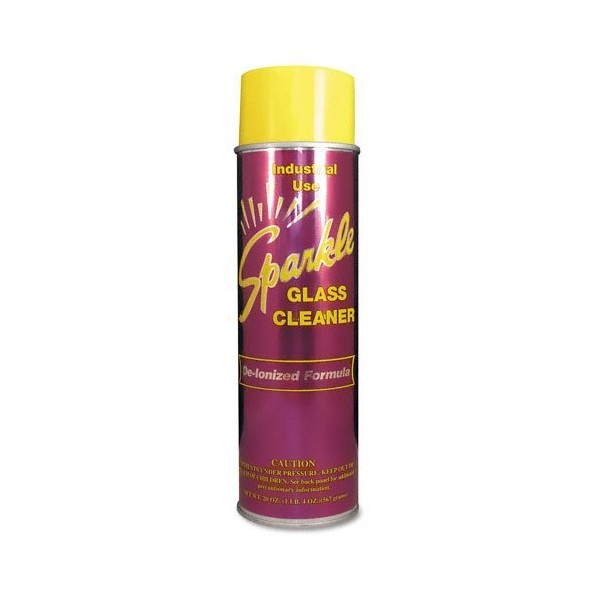 Sparkle : Glass Cleaner, 20oz Aerosol -:- Sold as 2