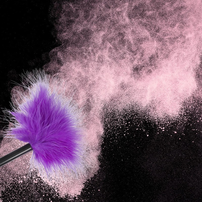 FOMIYES Fluffy Makeup Brush Makeup 2pcs Fluff Puff Puff Fluffy