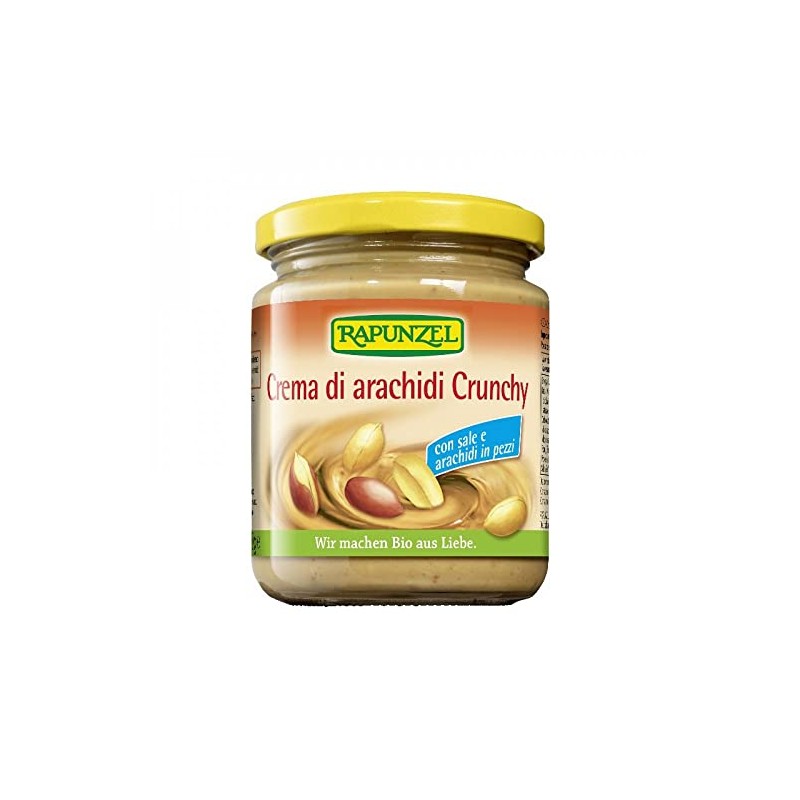 Rapunzel, Crema di arachidi crunchy con sale e arachidi in