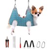 Supet Dog Grooming Hammock Harness for Cats Dogs, Relaxation Pet