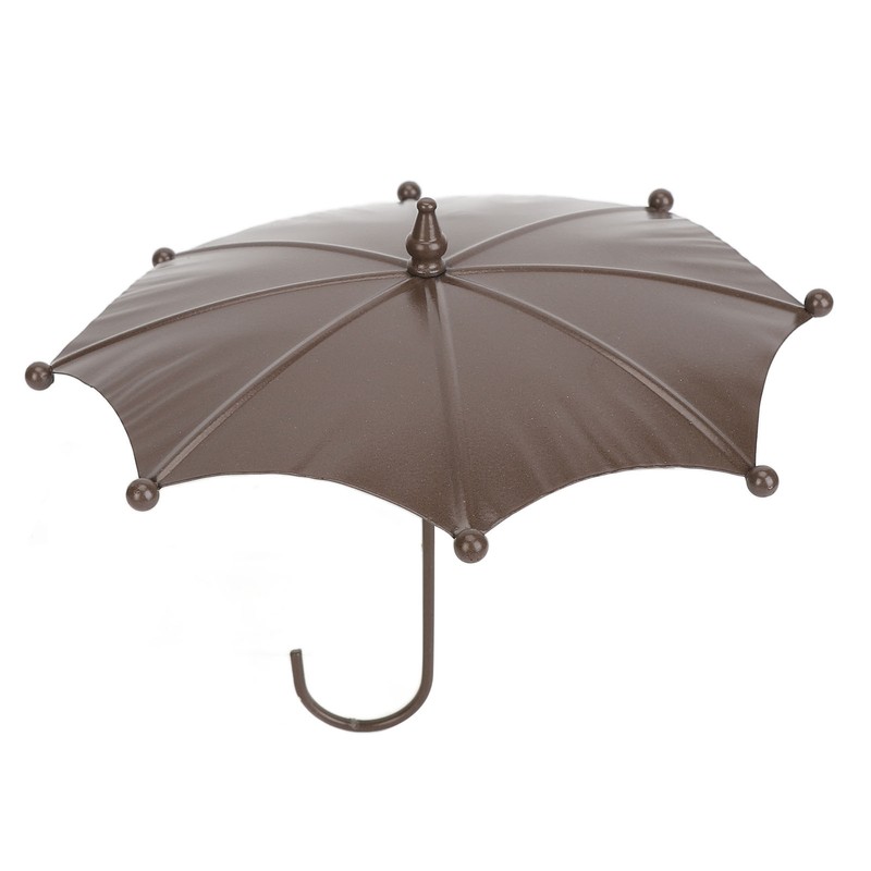 Umbrella Shaped Bird Trough Metal Hanging Bird Feeder Tray Metal