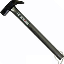 KONYO Fujimoto Pipe Handle Square Box Hammer with String 0.9 inches (24 mm)