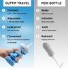 Collapsible Peri Bottle Small Portable Bidet Sprayer, 300ml Travel Size