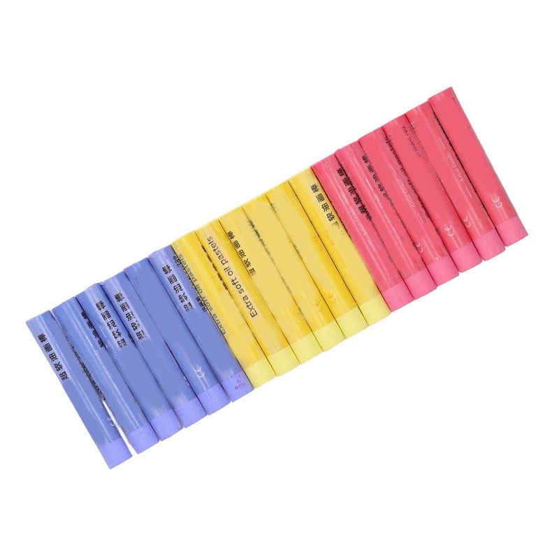 Oil Pastel Set Toxic Free Light Color Soft Painting Pastel