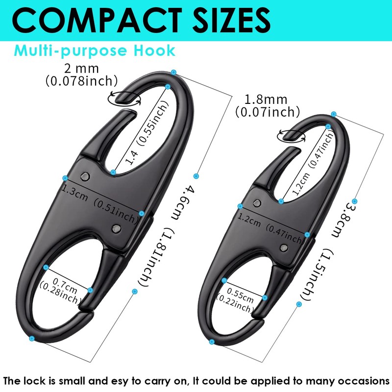 Zipper Clip Anti-Theft Lock - Backpack Zipper Lock Keeps Zipper