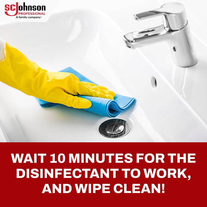 SC Johnson Professional Non-Acid Bowl and Bathroom Cleaner, Disinfectant Cleaner,