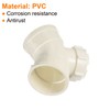PATIKIL 2" 45 Degree Elbow Pipe Fitting with Opening, 2