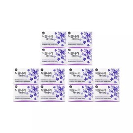 Happy Bath [해피바스]식물나라 비누 라벤더 릴랙싱 90g 4입 x3 세안비누 Happybath Plant Kingdom Soap Lavender Relaxing 90g 4ea x3 Facial Soap [Individual item/Single item]