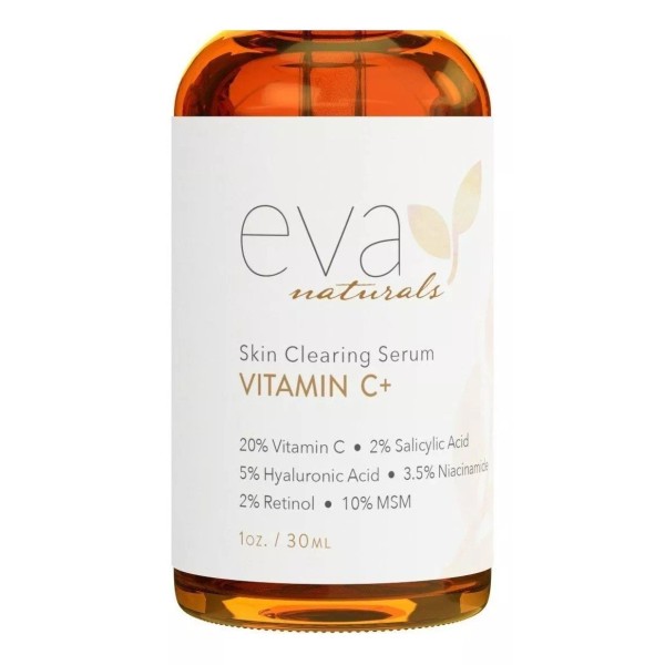 Eva Naturals Vitamin C Serum Plus 2% Retinol, 3.5%