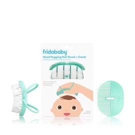 Frida Baby Frida Baby Infant Head-Hugging Baby Hairbrush and Comb Set Newborn and Up