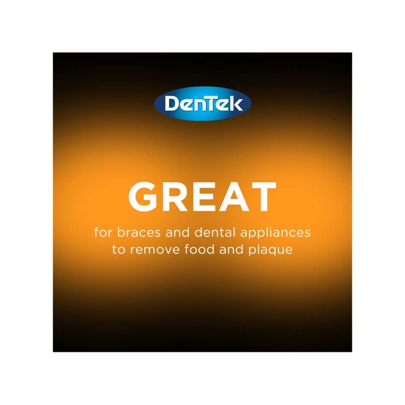 Dentek Slim Brush 32 Count Deep Clean Tight Teeth (6