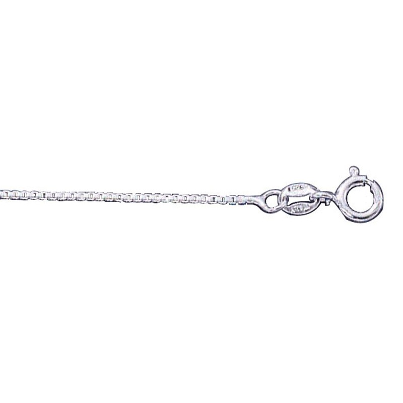 Sterling Silver Womens 30" 1mm Box Chain 3D Muffin Cupcake