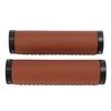Bike Grips Shockproof Prevent Slip Soft Fiber Leather Handlebar Grips