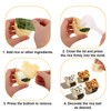 7pcs Rice Ball Mold Kit, Musubi Maker Set Shake Rice