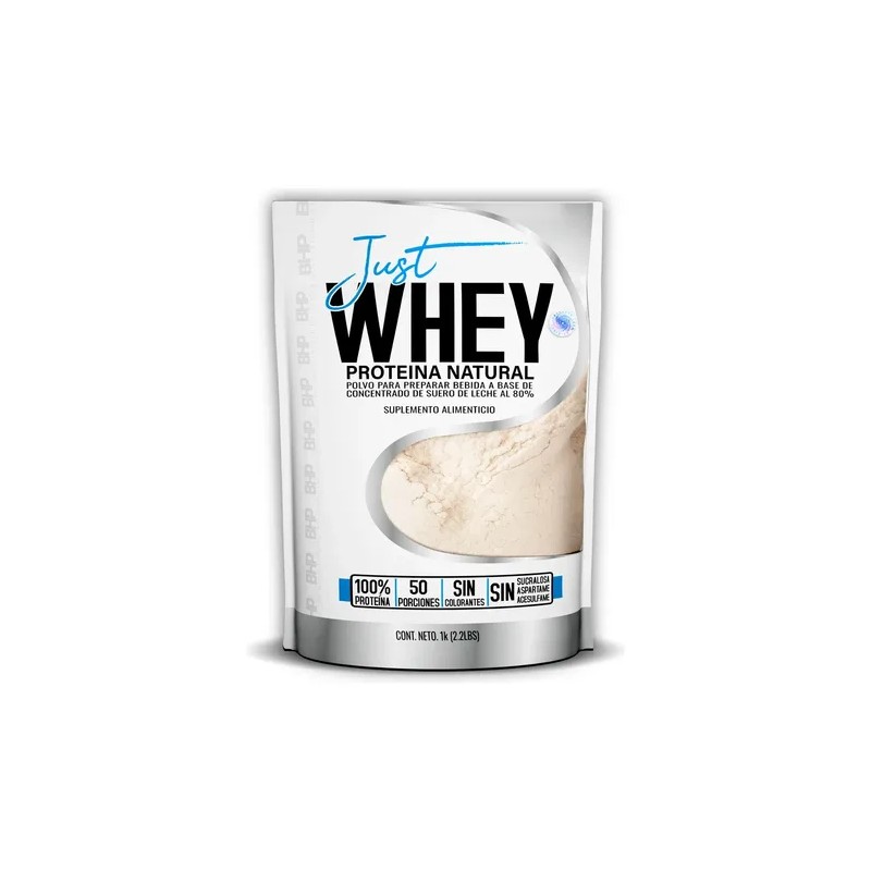 Bhp Natural Whey Protein 1k 50 Serv Alta Pureza Sin