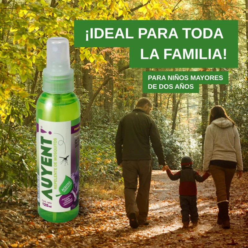 Repelente De Mosquitos 125 Ml Auyent!