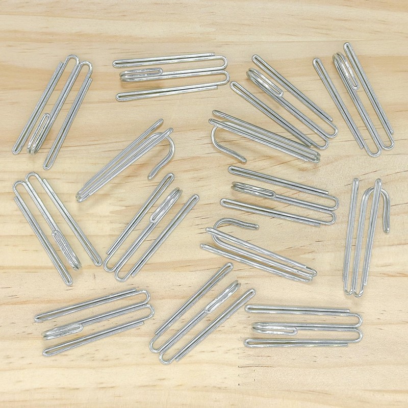 40 PCS Metal Curtain Pleat Hooks