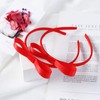 Nuolich Nuolich 2PCS Red Bow Headbands for Girls Women Cute