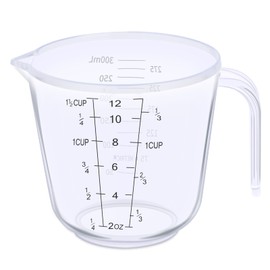 DOTINGHUX Measuring Cup, 1 ½ Cup, Clear