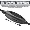WIYETY Mini Speaker 3.5 mm TRS, 1 Pair USB Speakers,