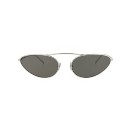 Saint Laurent Round-Frame Metal Sunglasses