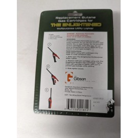 John Gibson Enlightened Multipurpose Utility Lighter Refill Cartridge 5-Pack