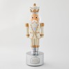 Things Remembered Engraved Nutcracker Musical Snow Globe Figurine in Light